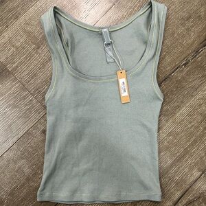 Skims cotton ribbed tank